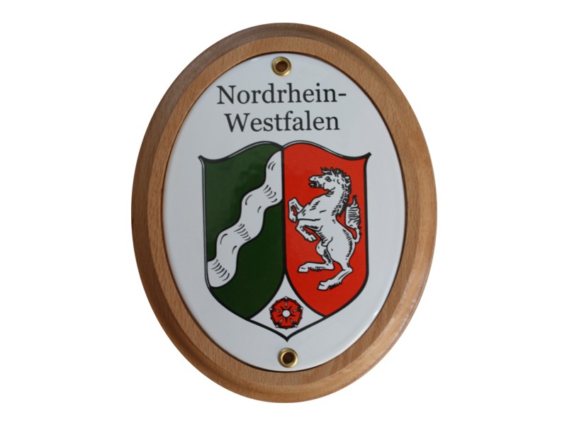 Nordhein-Westfalen Emaille Schild Nr. 2070