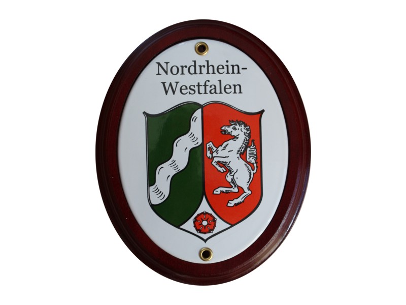 Nordhein-Westfalen Emaille Schild Nr. 2070
