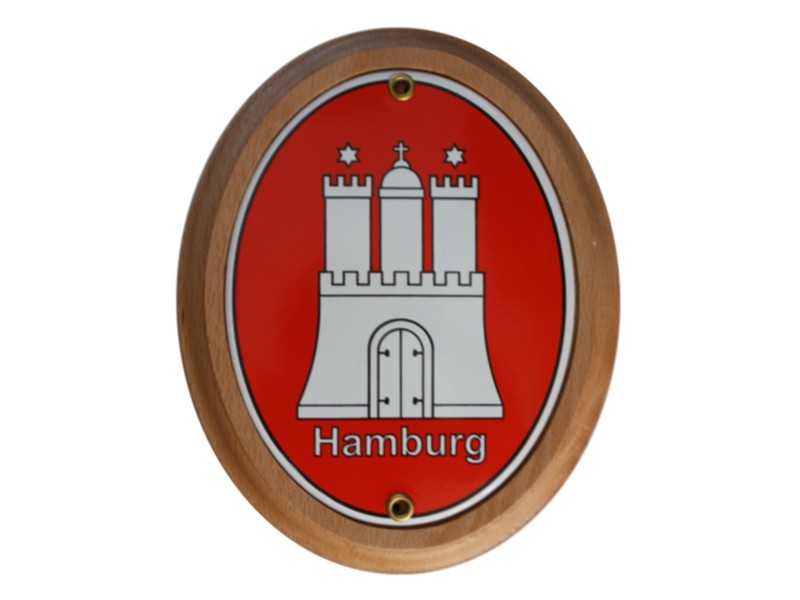 Hamburg Emaille Schild Nr. 2079